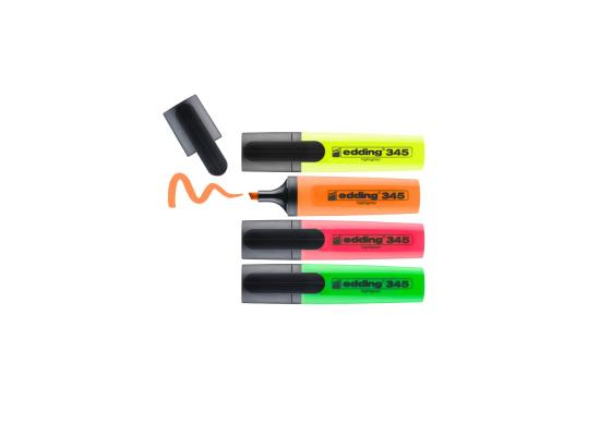 Edding 345 Highlighter Set Of 4 Colors